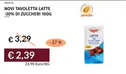 Prezzemolo e Vitale Novi Tavoletta Latte offerta