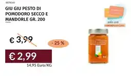 Prezzemolo e Vitale Giu Giu pesto di pomodoro secco e mandorle offerta