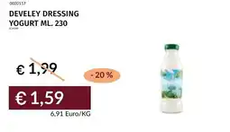 Prezzemolo e Vitale Develey dressing yogurt offerta