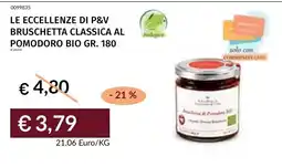 Prezzemolo e Vitale Bruschetta classica al pomodoro bio offerta