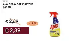 Prezzemolo e Vitale Ajax spray sgrassatore offerta
