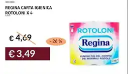 Prezzemolo e Vitale Regina carta igienica rotoloni offerta