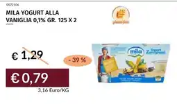 Prezzemolo e Vitale Mila yogurt alla vaniglia offerta
