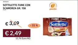 Prezzemolo e Vitale Sottilette fume con scamorza offerta