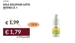 Prezzemolo e Vitale Sole latte intero offerta