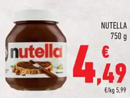 Conad Margherita Nutella offerta