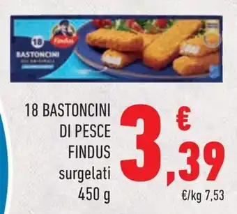 Bastoncini di pesce Findus