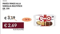 Prezzemolo e Vitale Pavesi ringo alla vaniglia multipack offerta