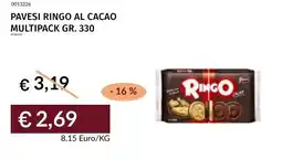 Prezzemolo e Vitale Pavesi Ringo al cacao offerta