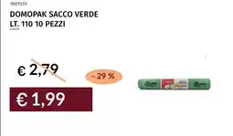 Prezzemolo e Vitale Domopak sacco verde offerta