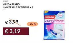 Prezzemolo e Vitale Vileda panno universale actifibre offerta