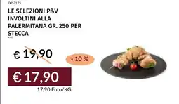 Prezzemolo e Vitale Le selezioni P&V involtini alla palermitana offerta