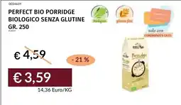 Prezzemolo e Vitale Perfect bio porridge offerta