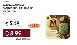 Prezzemolo e Vitale Algida Magnum Signature La Pistache offerta