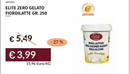 Prezzemolo e Vitale Elite Zero Gelato Fiordilatte offerta
