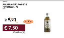 Prezzemolo e Vitale Barbera olio evo non filtrato offerta