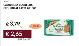 Prezzemolo e Vitale Galbusera Buoni Così Frollini al Latte offerta