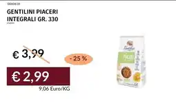 Prezzemolo e Vitale Gentilini piaceri integrali offerta