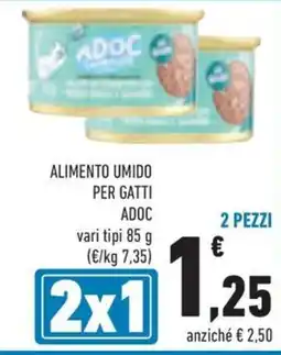 Conad Margherita Alimento umido per gatti ADOC offerta