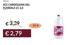 Prezzemolo e Vitale Ace candeggina gel floreale offerta