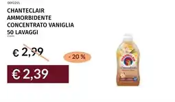 Prezzemolo e Vitale Chanteclair ammorbidente concentrato vaniglia offerta