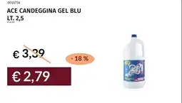 Prezzemolo e Vitale Ace candeggina gel blu offerta