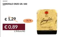 Prezzemolo e Vitale Garofalo orzo offerta