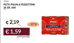 Prezzemolo e Vitale Petti polpa a pezzettoni offerta