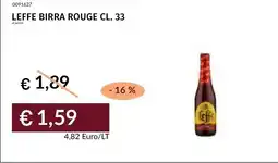 Prezzemolo e Vitale Leffe birra rouge offerta