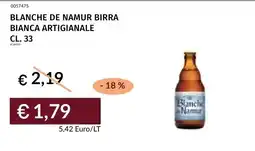Prezzemolo e Vitale Blanche de Namur birra bianca artigianale offerta