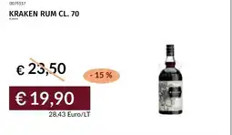 Prezzemolo e Vitale Kraken rum offerta