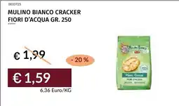 Prezzemolo e Vitale Mulino Bianco cracker fiori d'acqua offerta