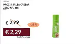 Prezzemolo e Vitale Prozis salsa caesar offerta