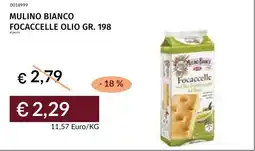 Prezzemolo e Vitale Focacelle Olio offerta