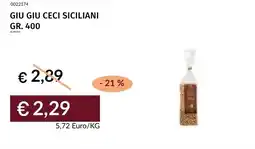 Prezzemolo e Vitale Giu giu ceci siciliani offerta