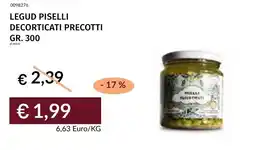 Prezzemolo e Vitale Legumi piselli decorticati precotti offerta