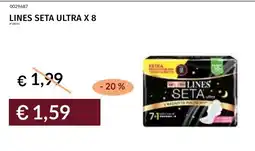 Prezzemolo e Vitale Lines seta ultra offerta