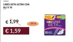 Prezzemolo e Vitale Lines seta ultra offerta