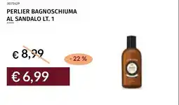 Prezzemolo e Vitale Perlier bagnoschiuma al sandalo offerta