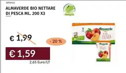 Prezzemolo e Vitale Almaverde bio nettare di pesca offerta
