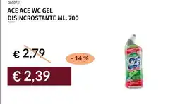 Prezzemolo e Vitale Ace wc gel disincrostante offerta