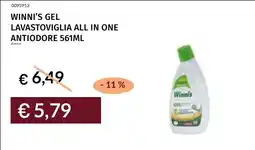 Prezzemolo e Vitale Winni's gel lavastoviglia all in one offerta