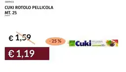 Prezzemolo e Vitale Cuki rotolo pellicola offerta