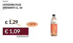 Prezzemolo e Vitale Levissima Plus Drenante offerta