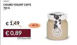 Prezzemolo e Vitale Chiuro yogurt caffe offerta