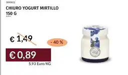 Prezzemolo e Vitale Chiuro yogurt mirtillo offerta