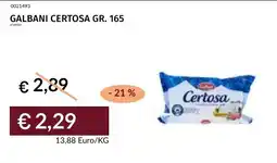 Prezzemolo e Vitale Galbani Certosa offerta
