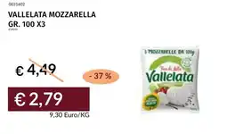Prezzemolo e Vitale Vallelata Mozzarella offerta