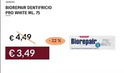 Prezzemolo e Vitale Biorepair dentifricio pro white offerta