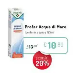 Club Salute Profar Acqua di Mare offerta